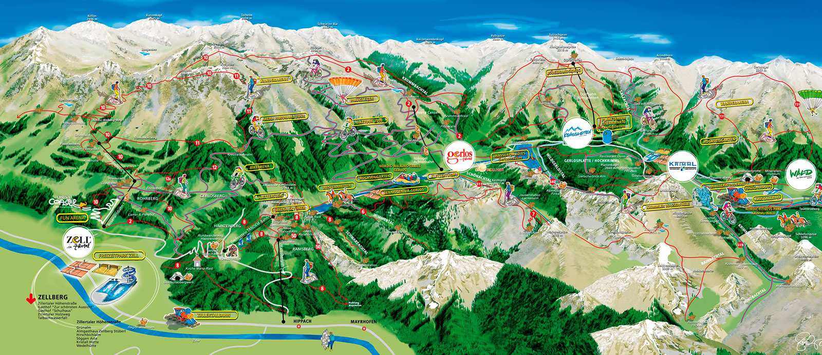 wanderkarte gerlos link wanderkarte gerlos link